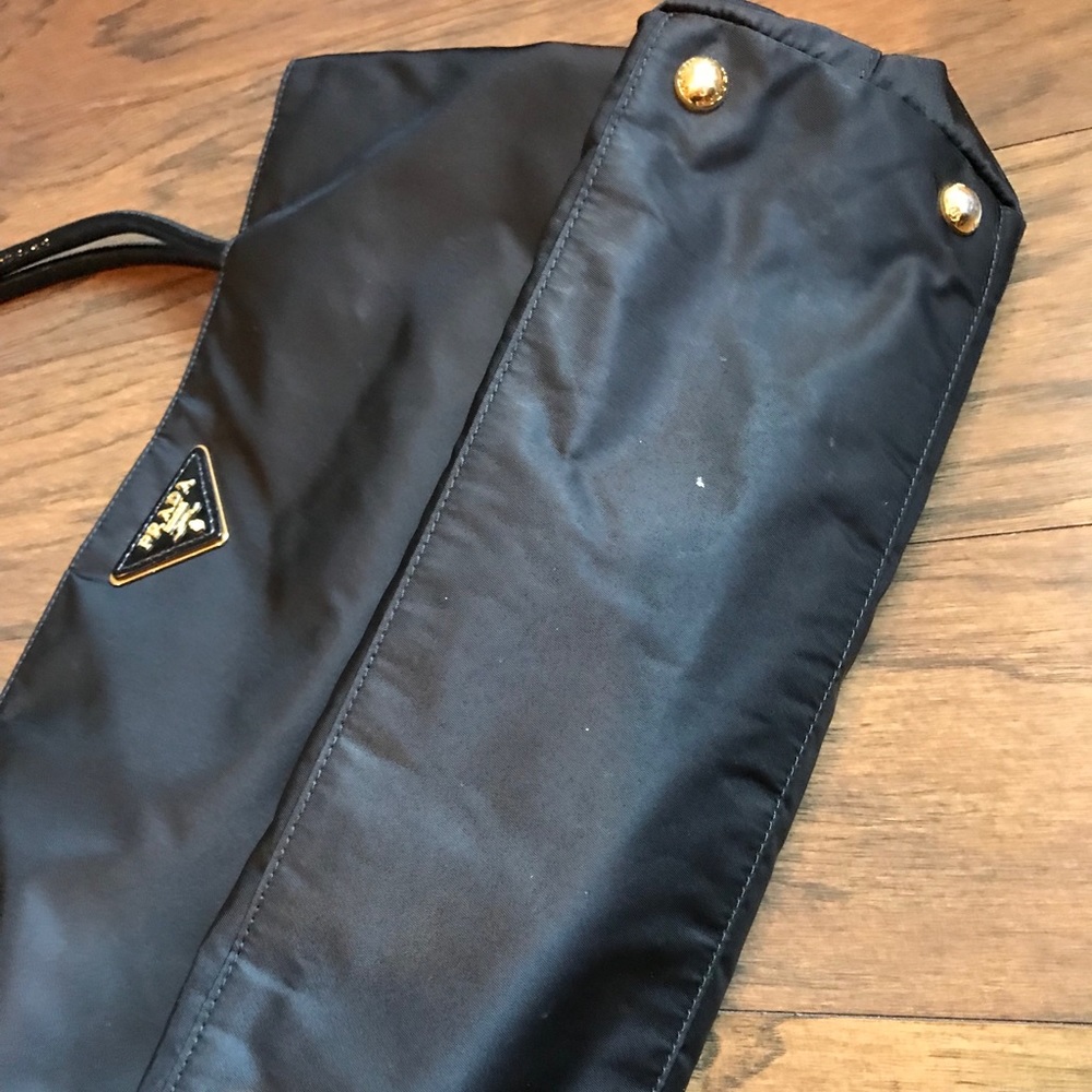 Prada Black Nylon Tote Bag/Shoulder Bag - Picture 3 of 7